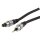 Digital-Audio-Kabel Toslink male - 3.5 mm optischer Stecker 2.50 m Dunkelgrau