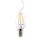 Glühlampe LED Vintage Candle Bent Tip 2 W 245 lm 2700 K