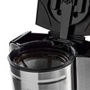 Kaffeemaschine | Kapazität für 12 Tassen | 24-Stunden-Zeitschaltuhr | Edelstahl