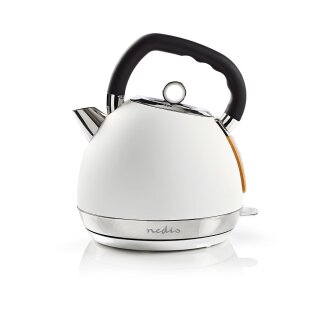 Wasserkocher | 1,8 l | Soft-Touch | Weiß