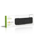 Kabelgebundene USB-Tastatur | Multimedia-Tasten | US International