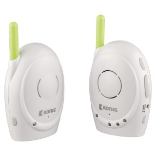 Babyphone Audio 2.4 GHz Weiss/Grün