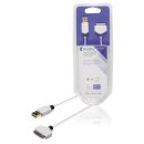 Sync und Ladekabel Apple Dock 30-pin - USB A male 2.00 m Weiss