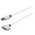 Sync und Ladekabel Apple Dock 30-pin - USB A male 2.00 m Weiss