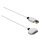 Sync und Ladekabel Apple Dock 30-pin - USB A male 2.00 m Weiss
