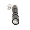 LED-Taschenlampe 20 lm Schwarz