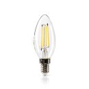 Dimmbare Retro-LED-Glühlampe E14 | Kerze | 4,8 W | 470 lm