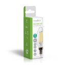Dimmbare Retro-LED-Glühlampe E14 | Kerze | 4,8 W | 470 lm