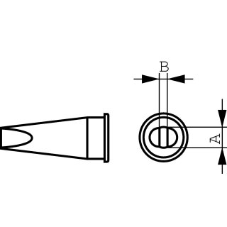 Lötspitze Meisselform 4.7 mm