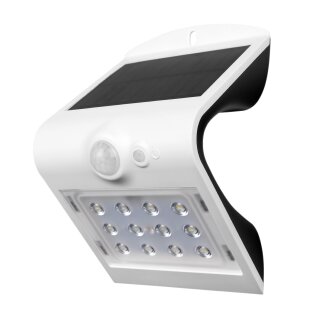LED-Solaraußenwandleuchte mit Sensor