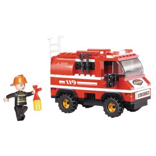 Bausteine Fire Serie Feuerwehrauto