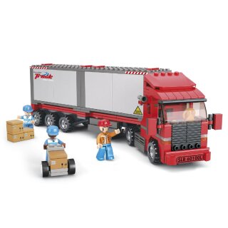 Bausteine Town Serie Container-LKW