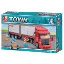 Bausteine Town Serie Container-LKW