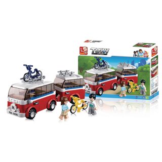 Bausteine Town Serie Wohnmobil