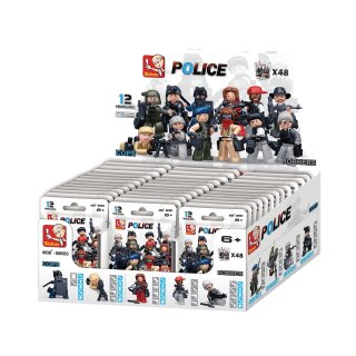 Bausteine Police Serie Minifiguren