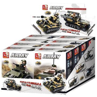 Bausteine Army Serie 8-in-1 Display