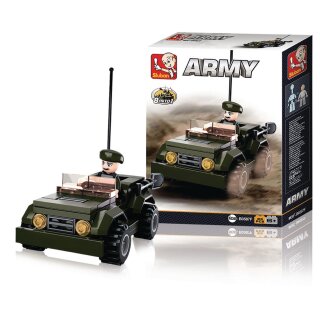 Bausteine Army Serie Jeep