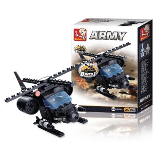 Bausteine Army Serie Hubschrauber