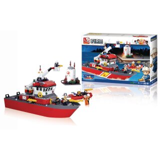 Bausteine Fire Serie Feuerboot