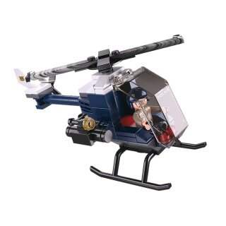 Bausteine Police Serie Hubschrauber