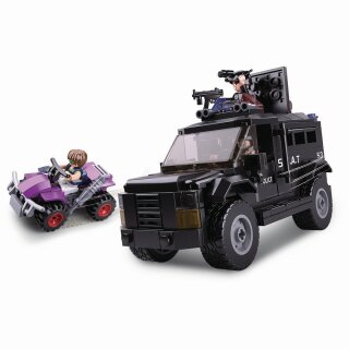 Bausteine Police Serie SWAT-Truck