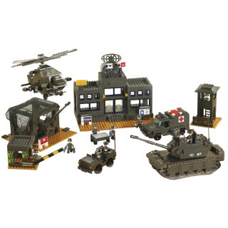 Bausteine Army Serie Hauptquartier