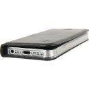 Telefon Gelly Bookcase mit Portemonnaie Apple iPhone 5 / 5s / SE Schwarz
