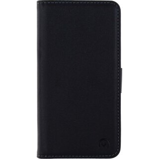 Telefon Klassisches Gelly Bookcase mit Portemonnaie Wiko View Prime Schwarz
