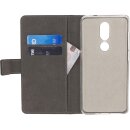Telefon Klassisches Gelly Bookcase mit Portemonnaie Wiko View Prime Schwarz