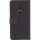 Telefon Klassisches Gelly Bookcase mit Portemonnaie Wiko View Prime Schwarz