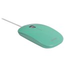 Maus mit Kabel Desktop 3 Tasten Grün
