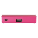 4-Port USB-Hub USB 2.0 Rosa
