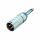 3-polige XLR Kabelstecker – Mono 6.35 mm Klinkenstecker