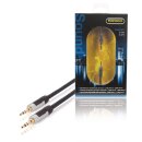 Stereo-Audiokabel 3.5 mm male - 3.5 mm male 2.00 m Anthrazit