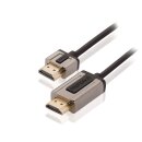High Speed HDMI Kabel mit Ethernet HDMI Anschluss - HDMI Anschluss 3.00 m Schwarz