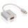 Mini Displayport-Kabel Mini Displayport Stecker - VGA female 0.20 m Weiss