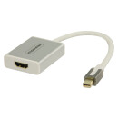 Mini Displayport-Kabel Mini Displayport Stecker - HDMI Stecker 0.20 m Weiss