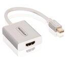 Mini Displayport-Kabel Mini Displayport Stecker - HDMI Stecker 0.20 m Weiss