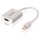 Mini Displayport-Kabel Mini Displayport Stecker - HDMI Stecker 0.20 m Weiss