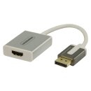 Displayport-Kabel Displayport male - HDMI Stecker 0.20 m Weiss