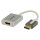 Displayport-Kabel Displayport male - HDMI Stecker 0.20 m Weiss