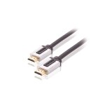 High Speed HDMI Kabel mit Ethernet HDMI Anschluss - HDMI Anschluss 1.00 m Schwarz