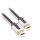 High Speed HDMI Kabel mit Ethernet HDMI Anschluss - HDMI Anschluss 1.00 m Schwarz