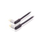 Koaxkabel 120 dB abgewinkelt Koax-Stecker - Koax-Kupplung...