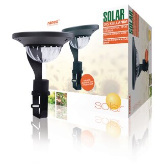 Solar Gartenleuchte LED