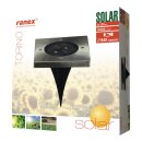 Solar-Bodenstrahler 2 LED Viereck