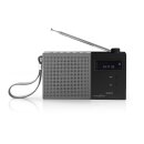 Digital Radio DAB+ | 4,5 W | UKW | Uhr und Alarm  | Grau/Schwarz