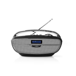 Digital Radio DAB+ | 60 W | UKW | Bluetooth® | Schwarz/Silber