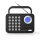UKW-Radio | 3 W | Uhr und Alarm  | USB-Anschluss und microSD-Kartensteckplatz | Schwarz/Weiß
