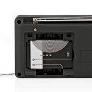 UKW-Radio | 3,6 W | USB-Anschluss und microSD-Kartensteckplatz | Schwarz/Grau